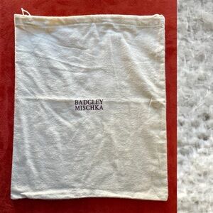 BADGLEY MISCHKA Felt PURSE or Shoes Dust Cover Bag